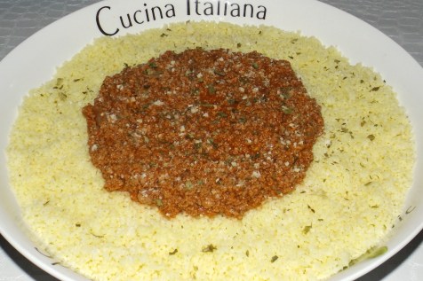 Couscous à la Bolognaise (Recette Tipiak)