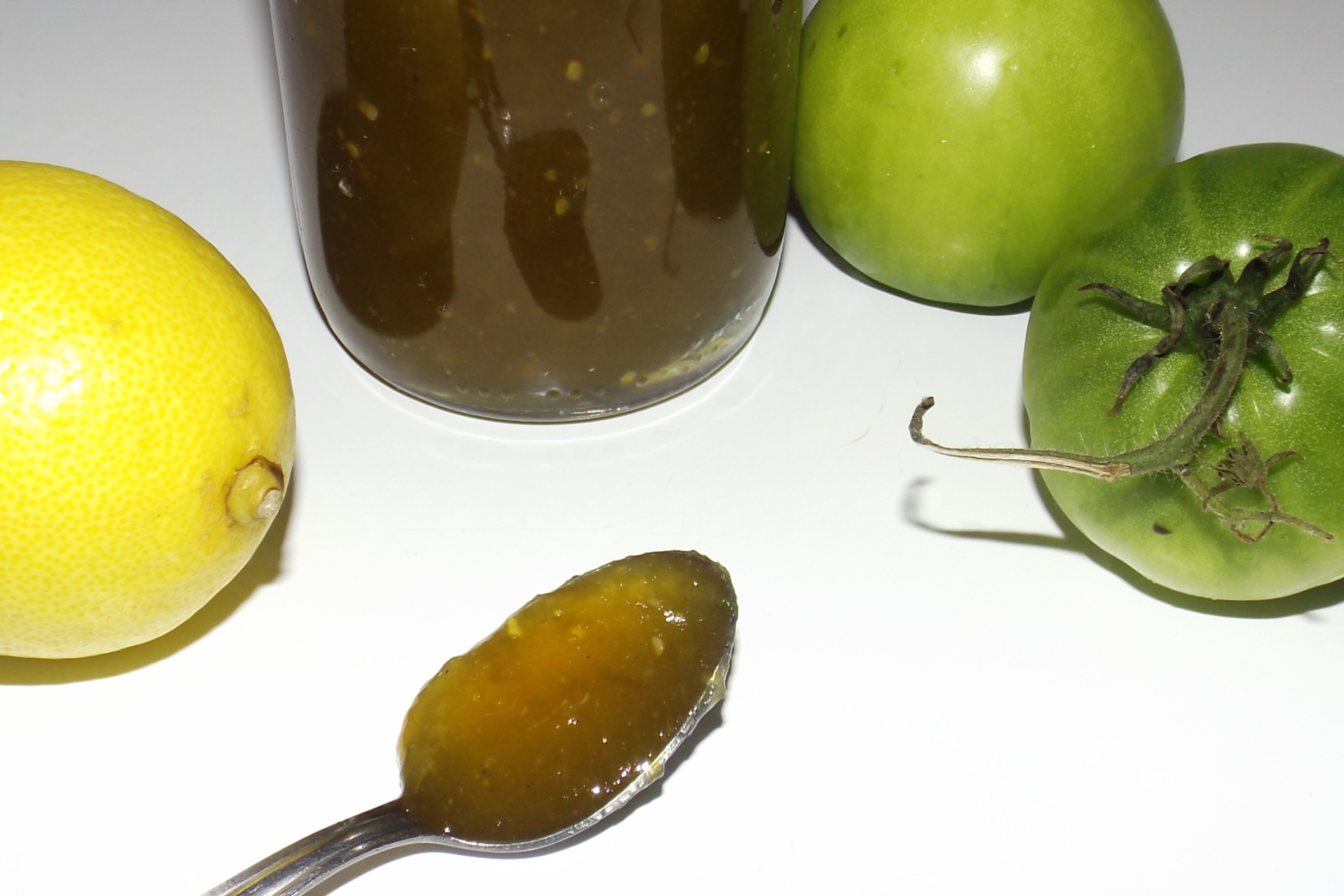 Confiture AntiGaspi de tomates vertes au citron