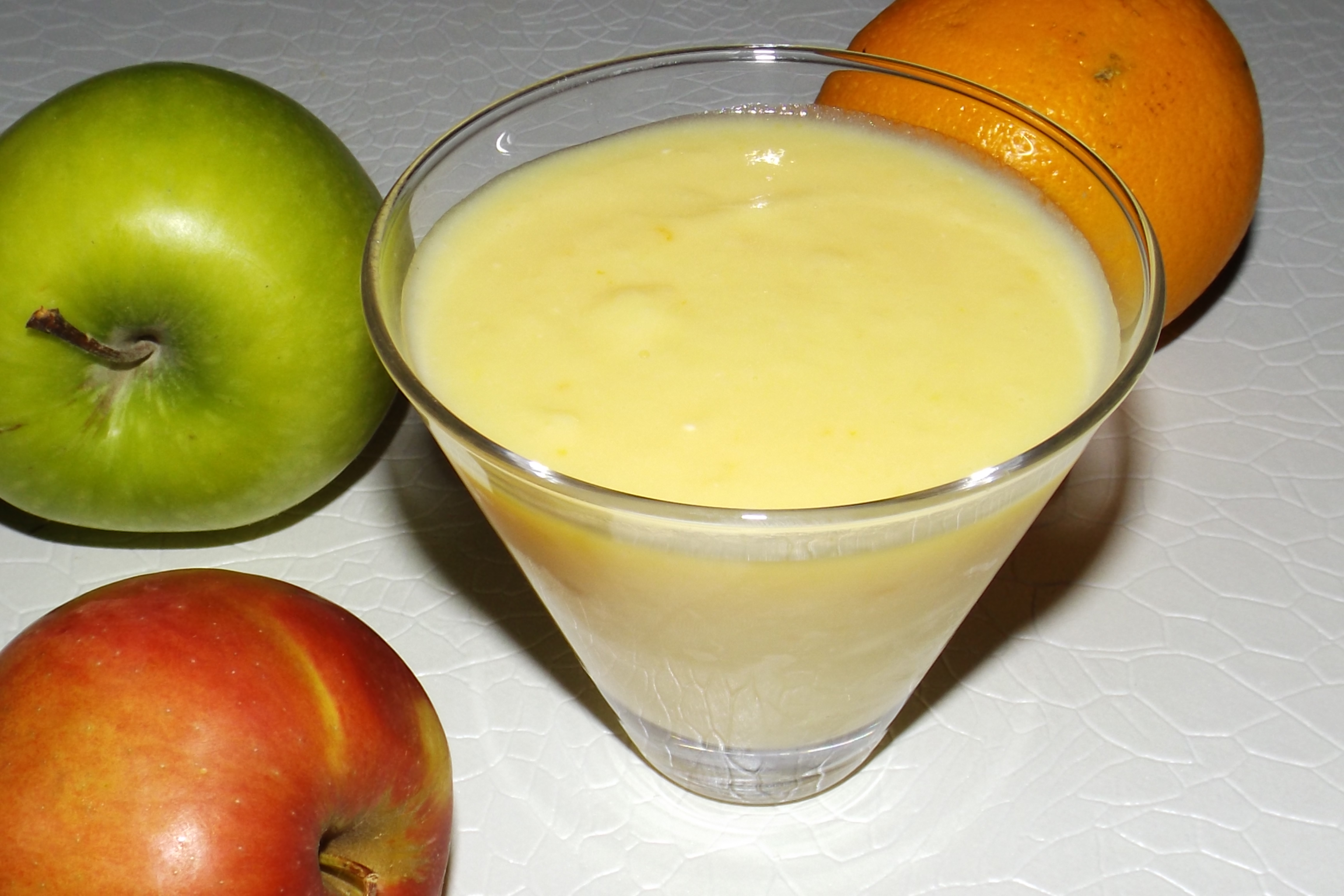 Compote pommes et orange curd