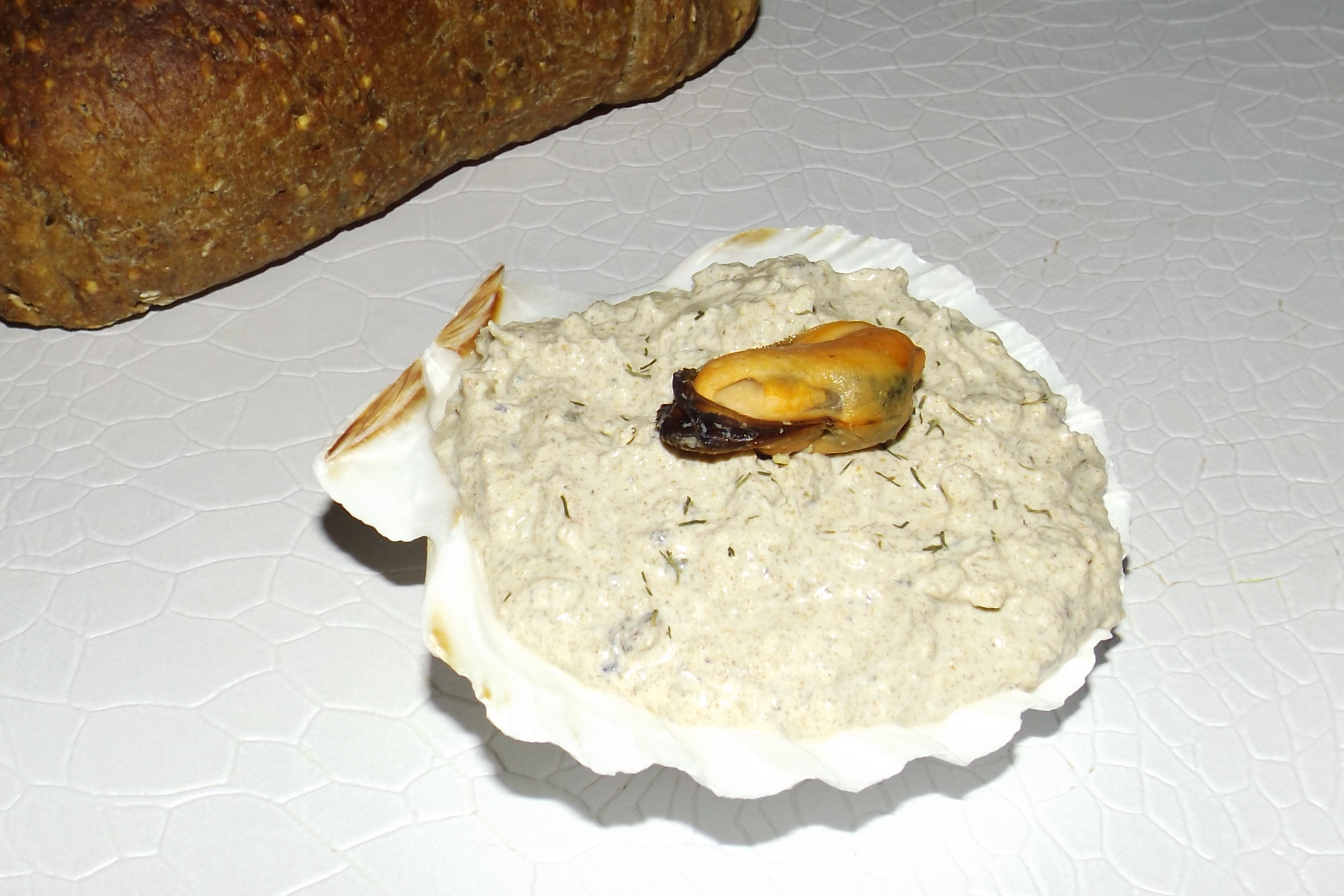 Rillettes de moules à l&rsquo;ail et aux fines herbes