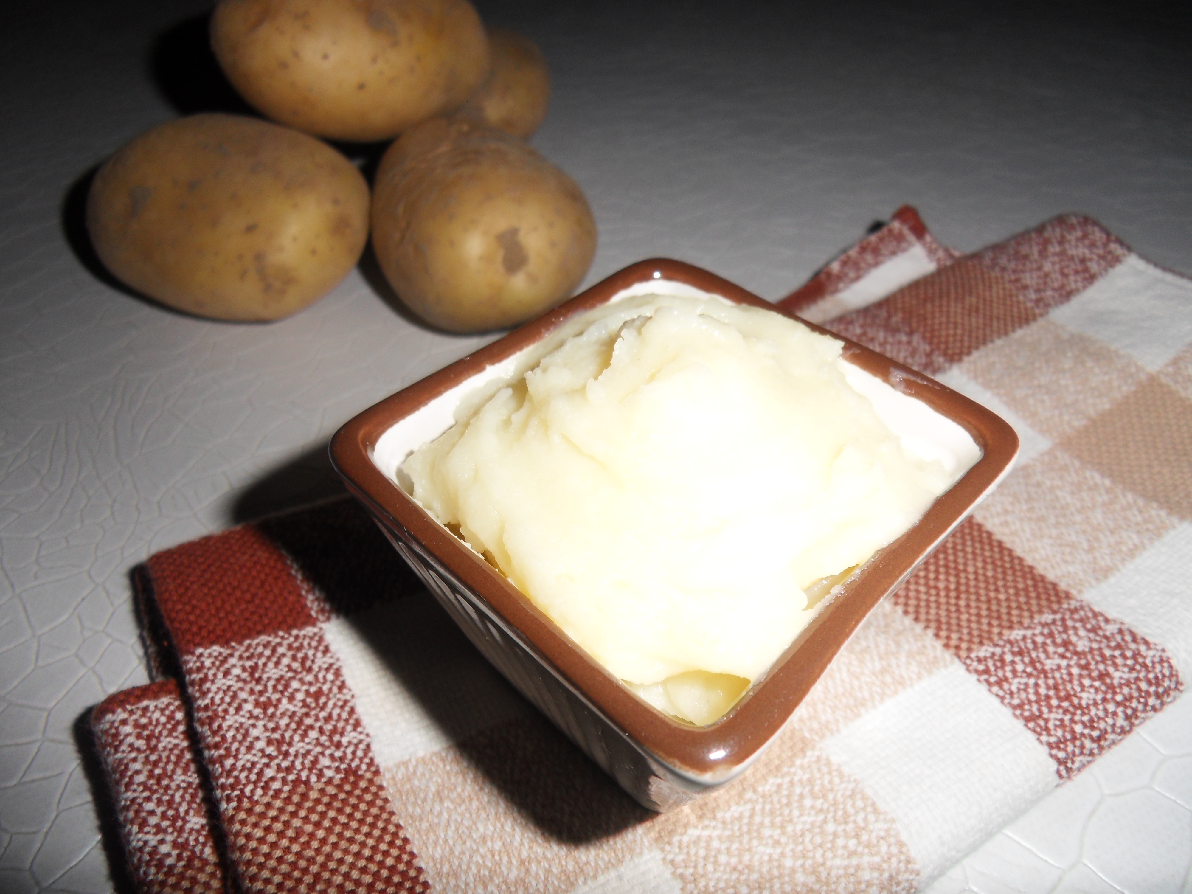 Purée de pommes de terre aux 3 fromages