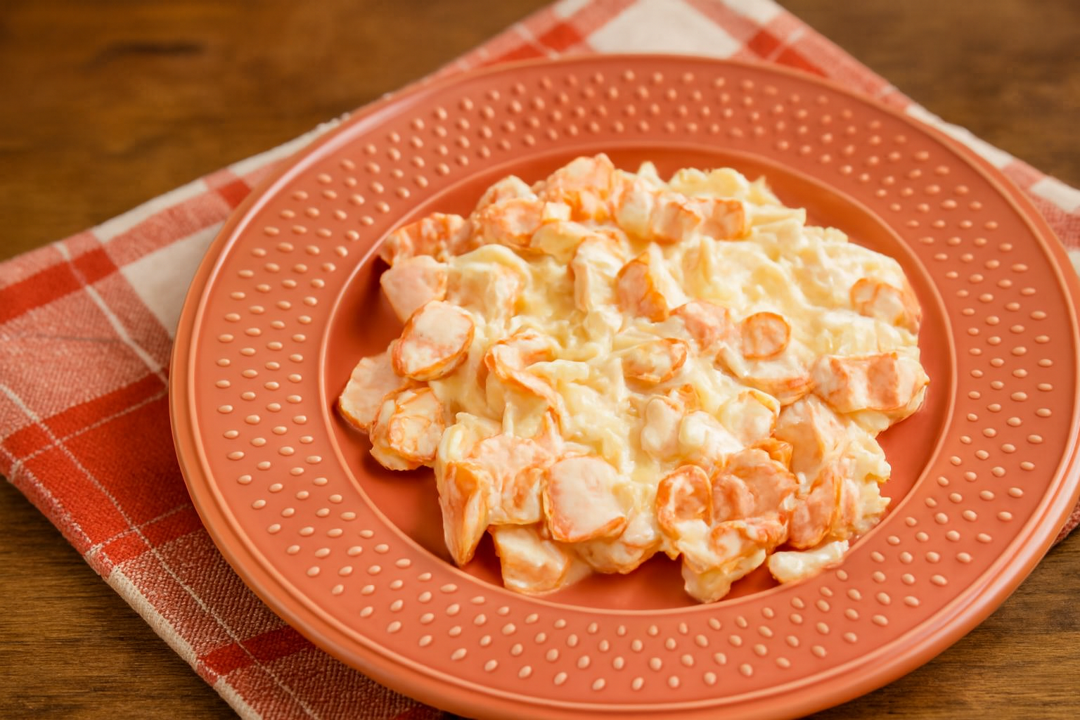 Carottes à la crème (Recette Facile et Rapide au micro-ondes)