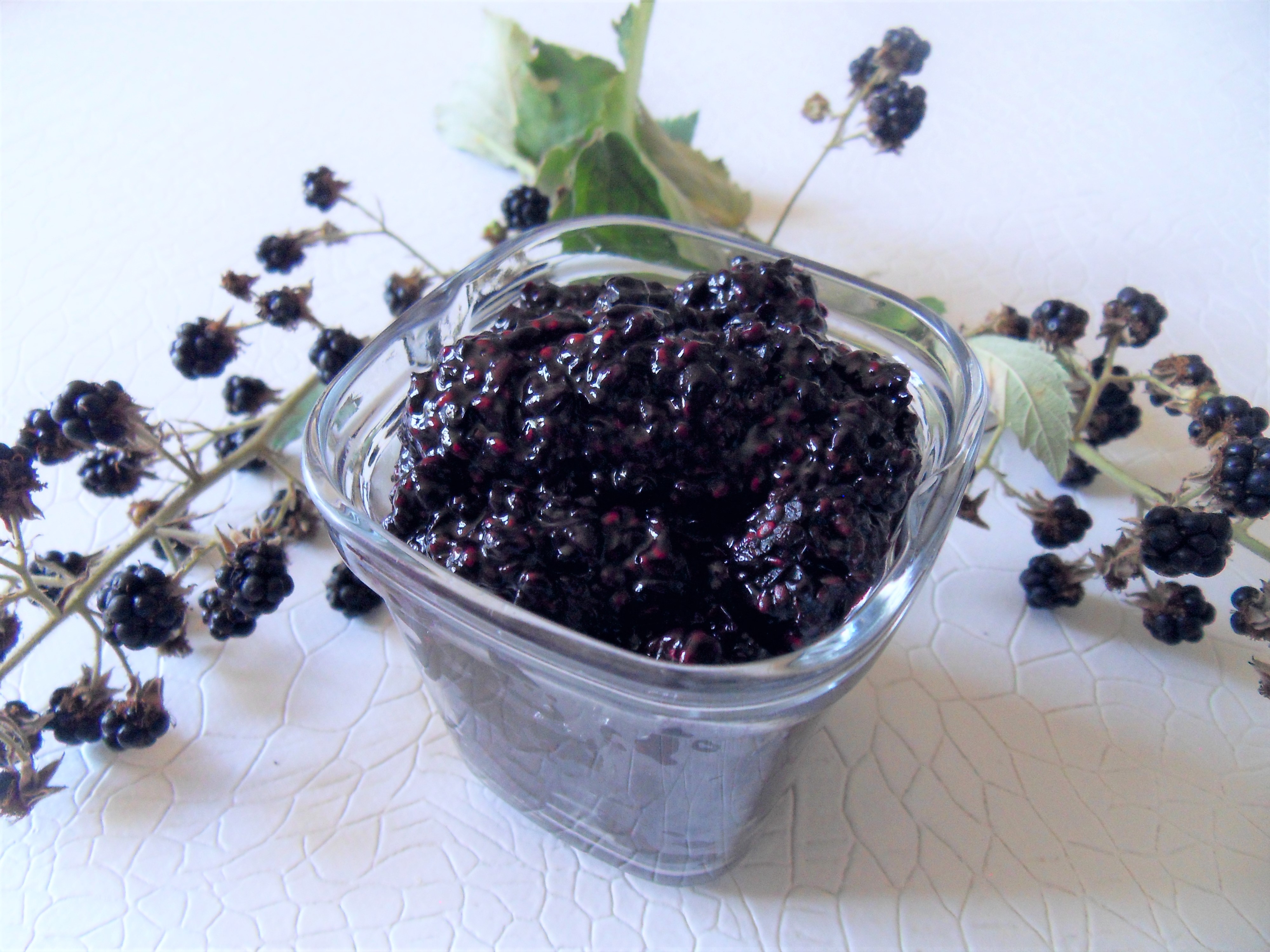 Crufiture de mûres (sans cuisson et rapide)