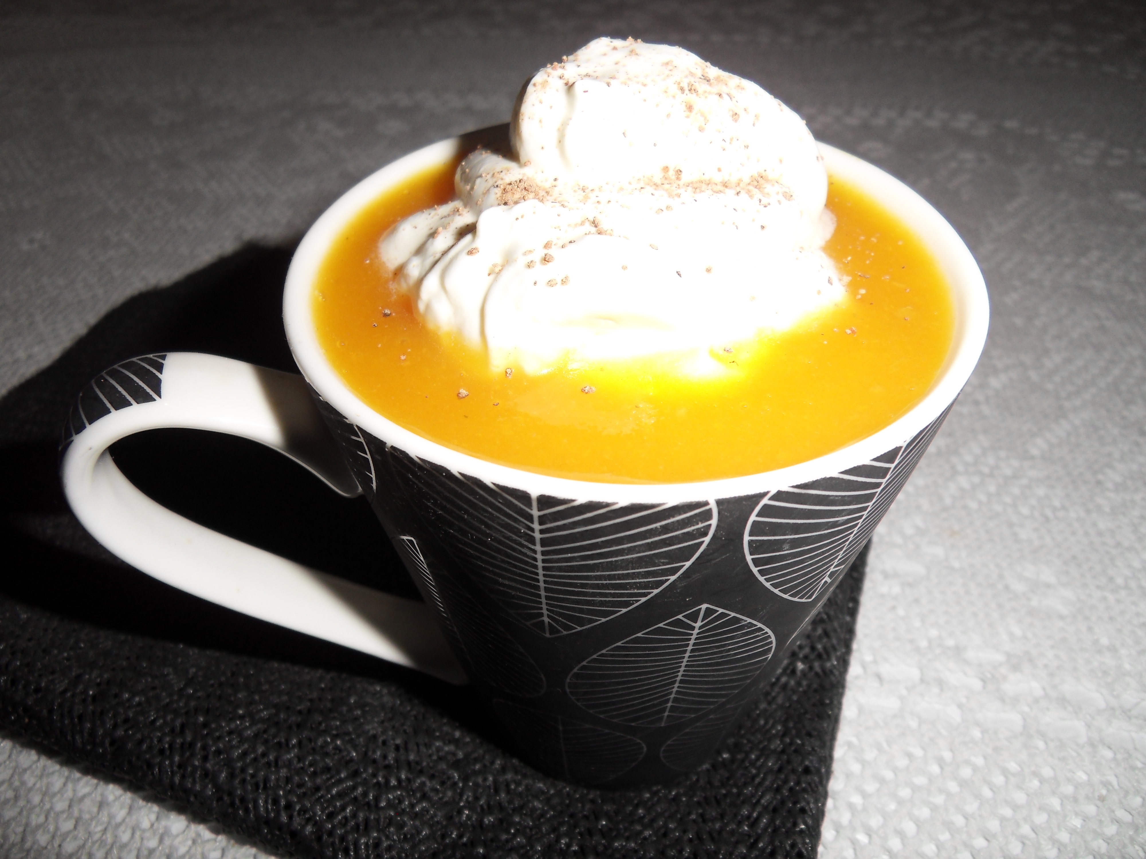 Cappuccino de potiron (avec ou sans Thermomix)