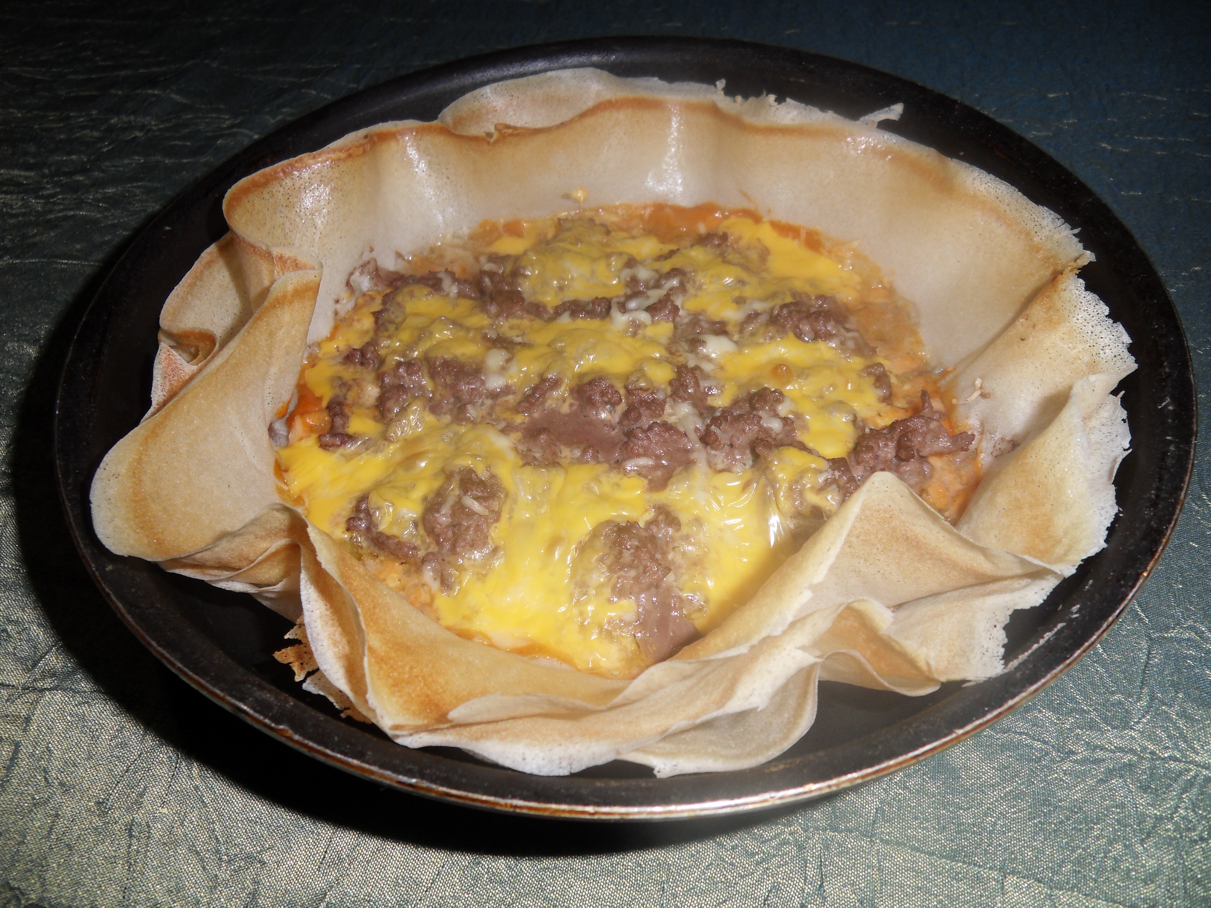 Tarte brick facile et rapide façon hamburger