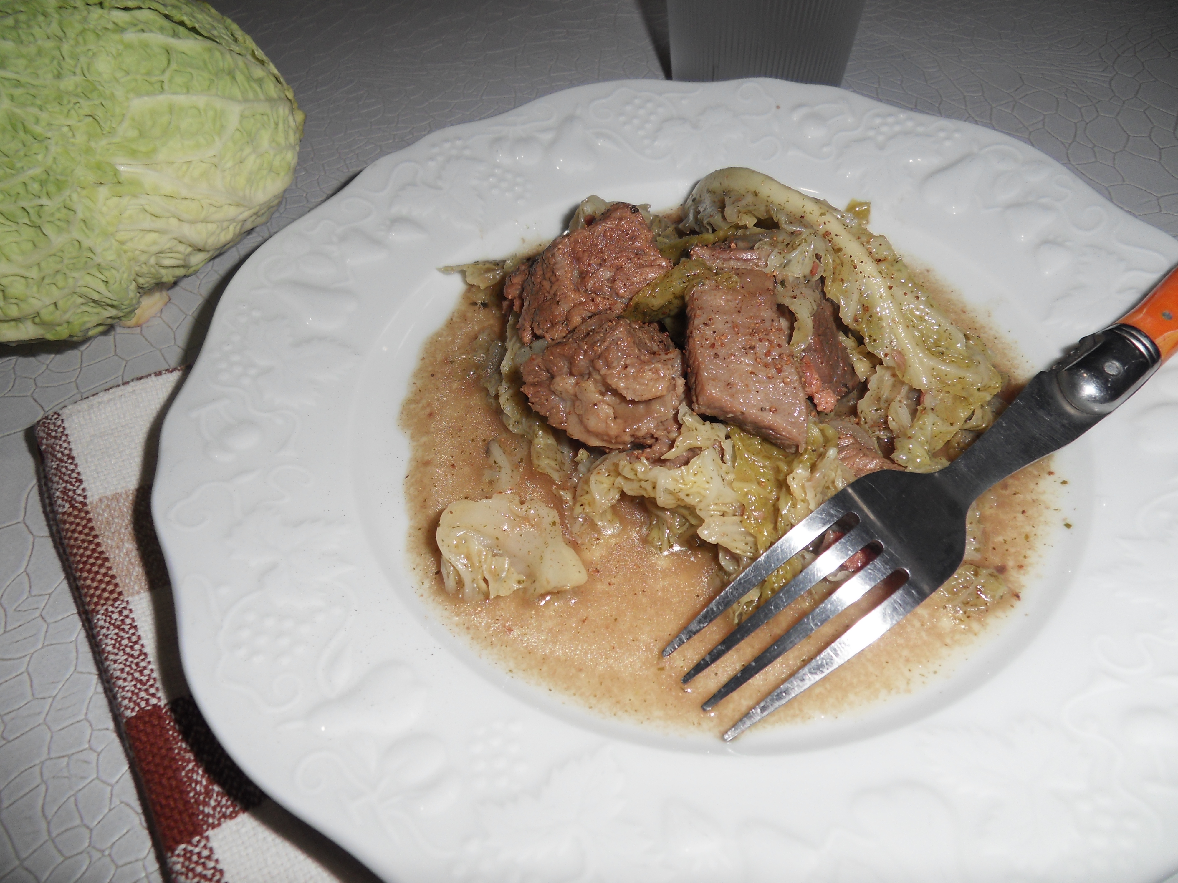 Recette de bœuf au chou et cidre – plat mijoté traditionnel