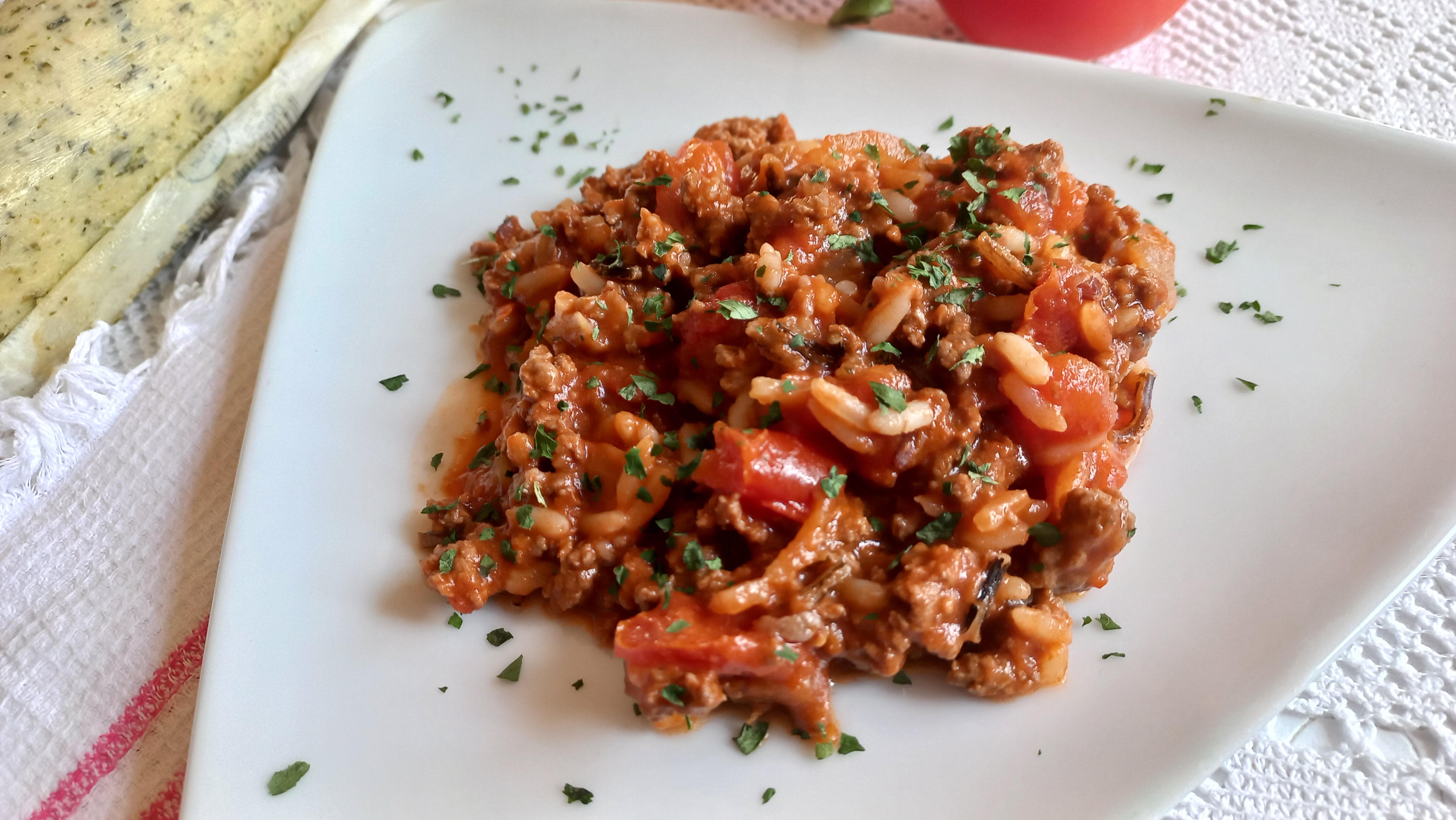 Poêlée façon tomates farcies (recette facile)