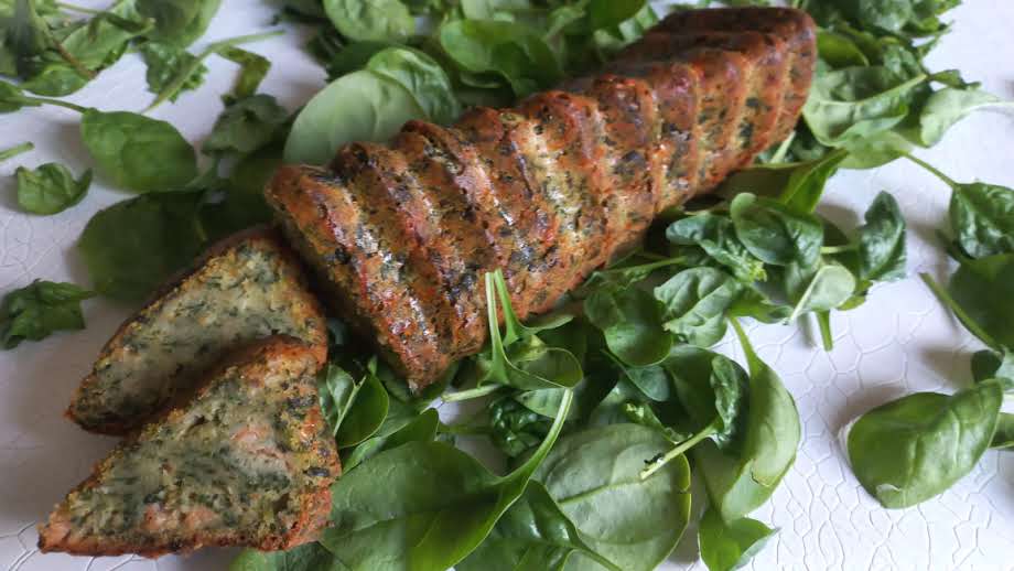 Cake saumon fumé et épinards (avec ou sans Thermomix)