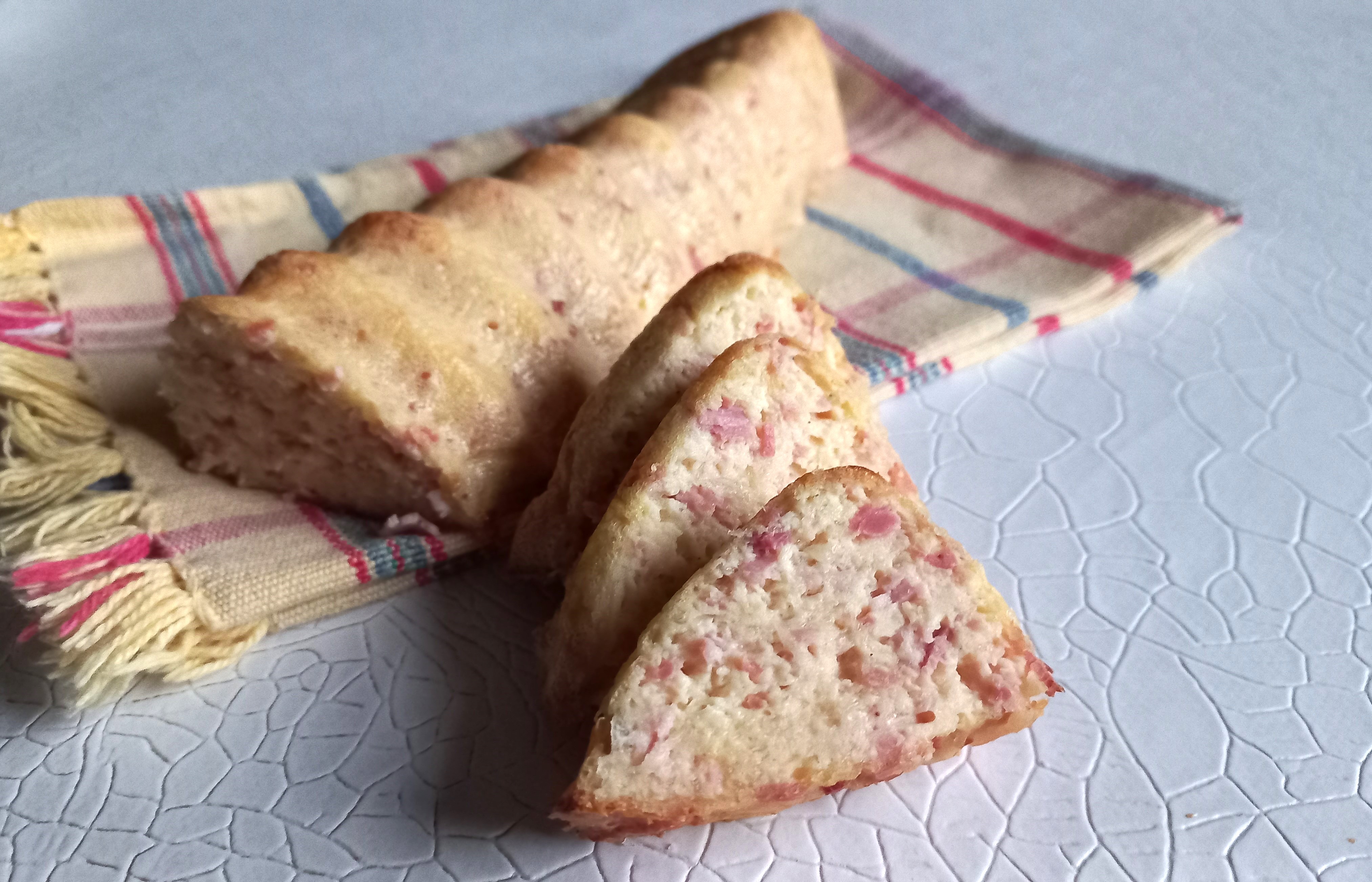 Quich&rsquo;cake au jambon (avec ou sans Thermomix)