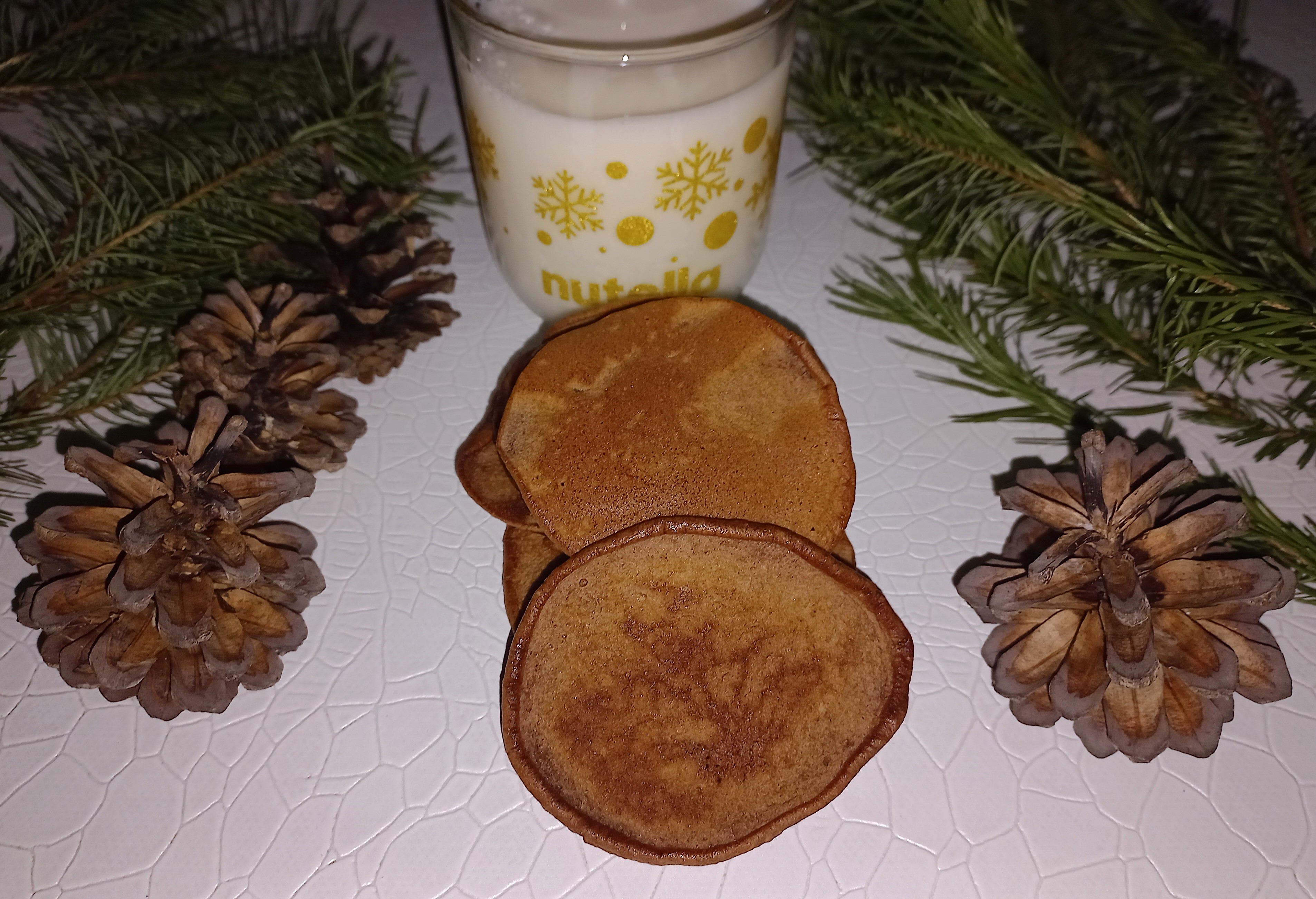 Pancake cacao saveur pain d&rsquo;épices (avec ou sans Thermomix)