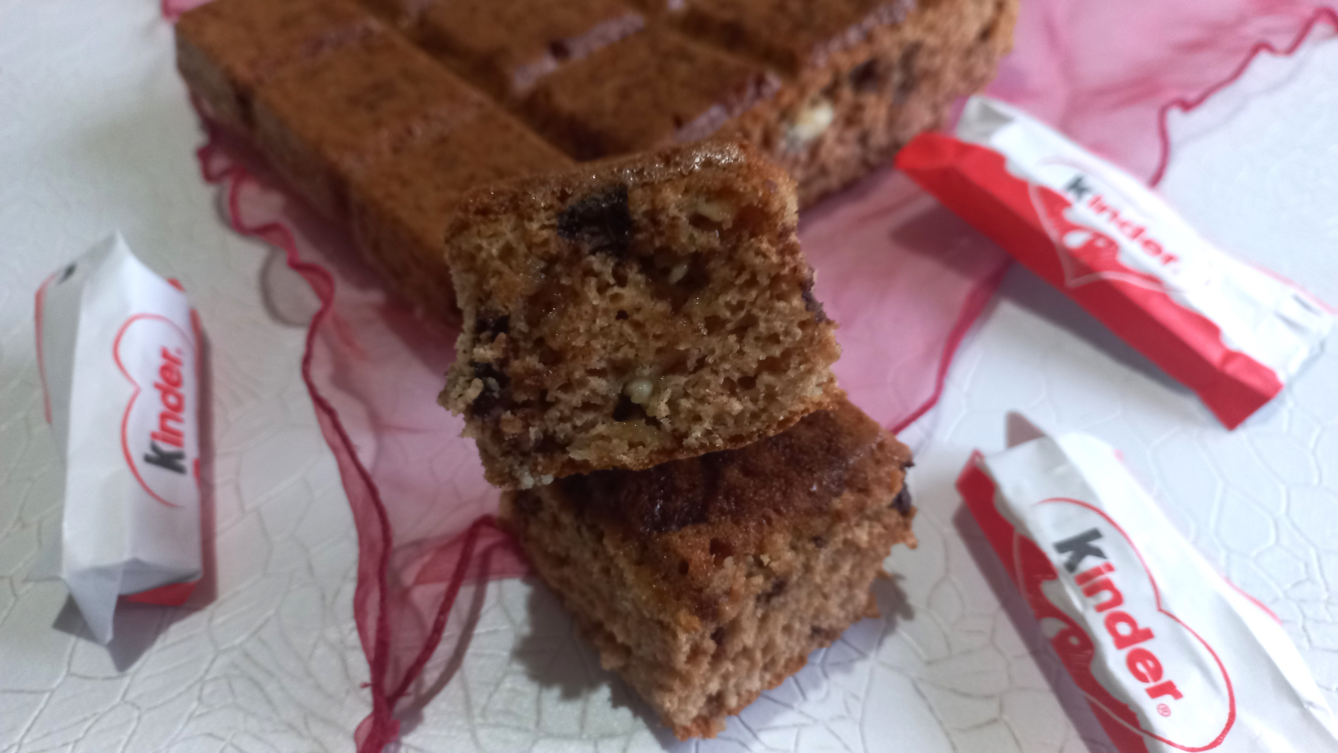 Cookie géant chocolat et Kinder (avec ou sans Thermomix)