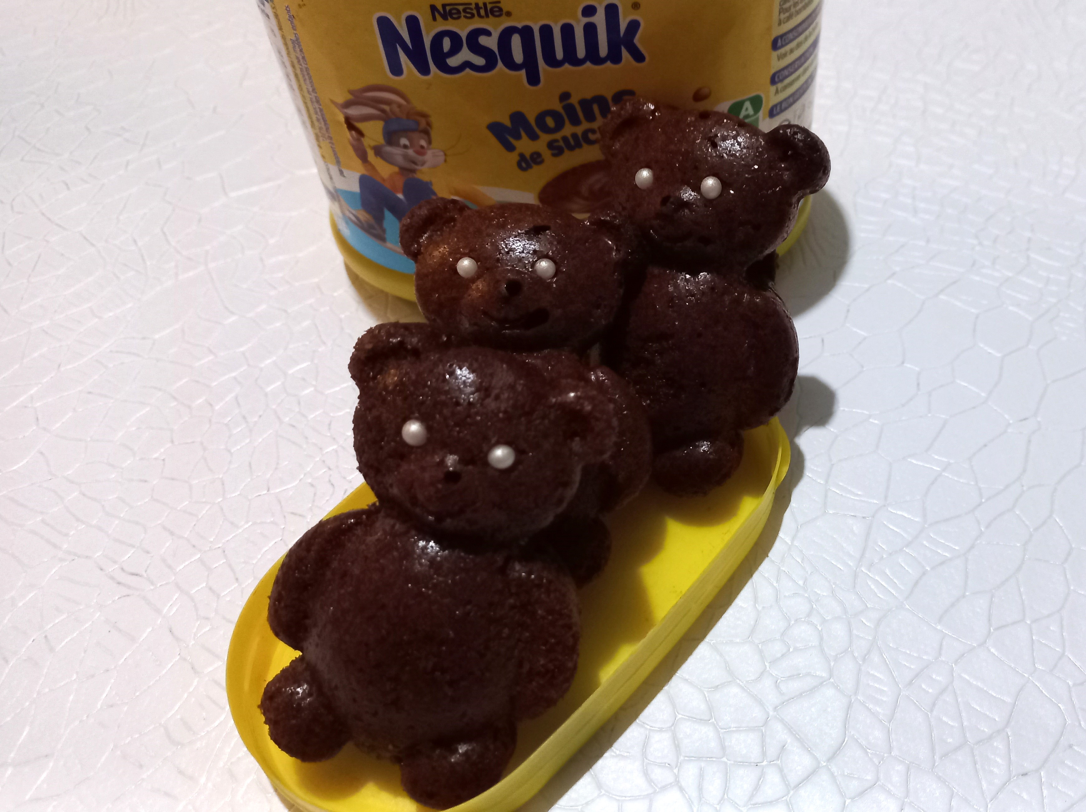 Oursons au cacao Nesquik (avec ou sans Thermomix)