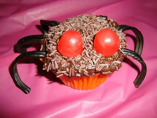 Cupcakes Araignée d&rsquo;Halloween (avec ou sans Thermomix)