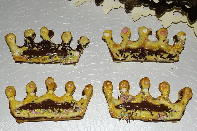 Sablés Couronne au Nutella (facile et rapide)