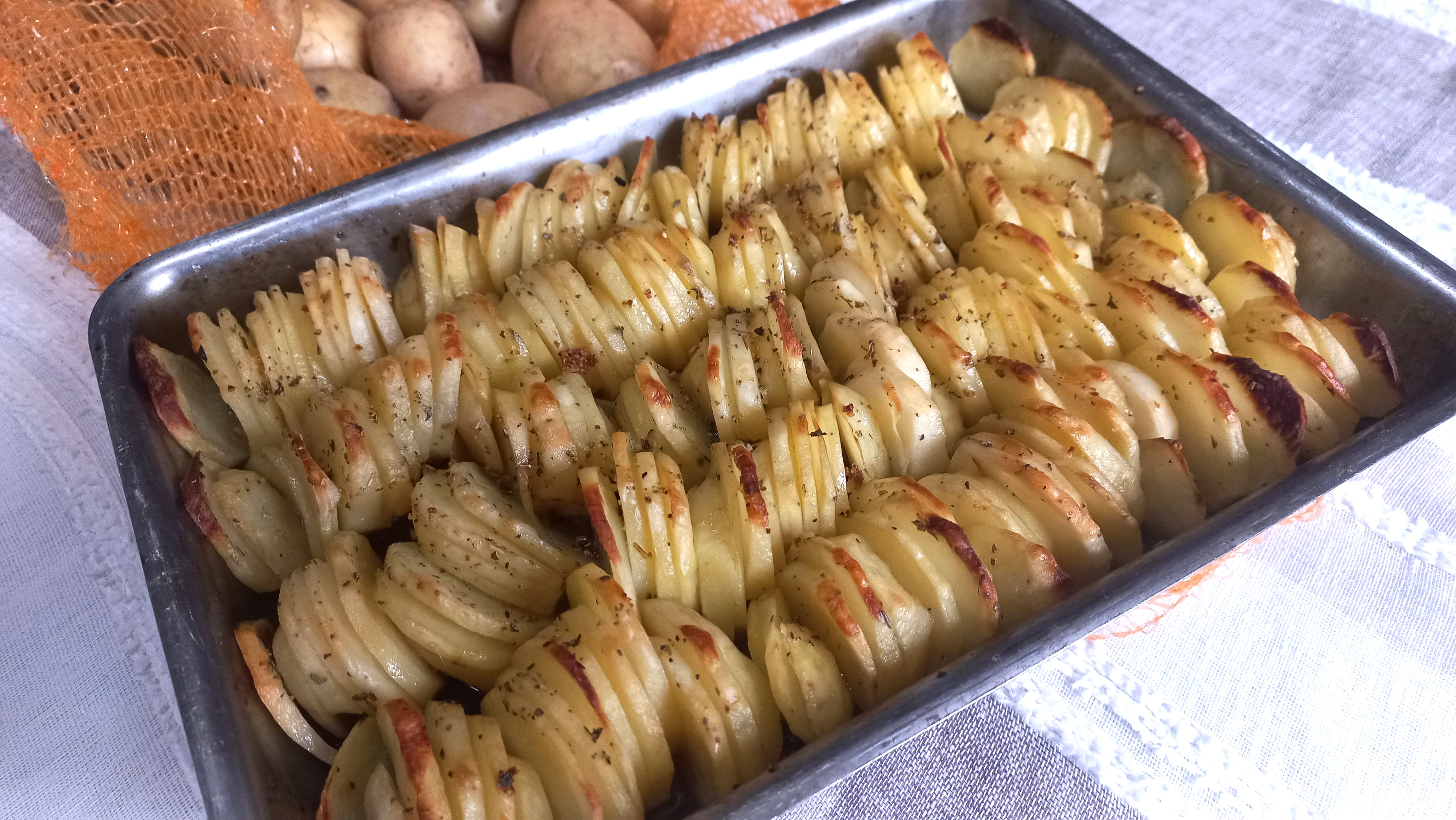Tian de pommes de terre aromatisé au thym et à l&rsquo;origan