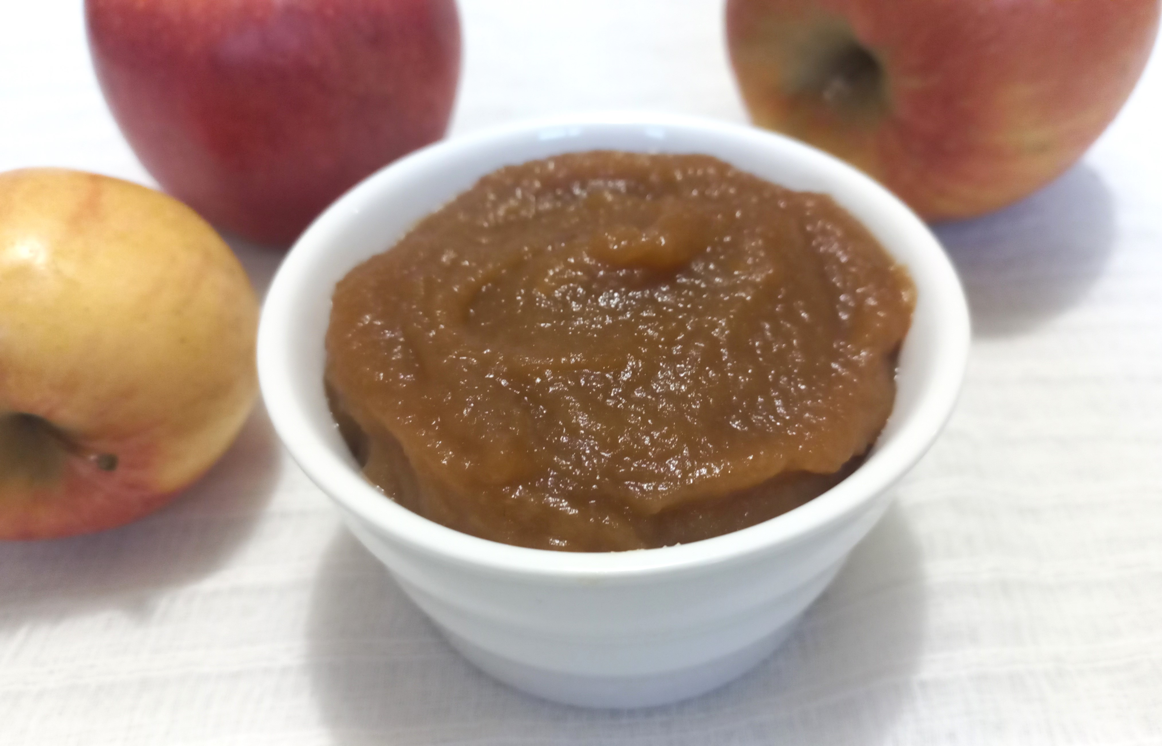 Beurre de pomme à la vanille (avec ou sans Thermomix)