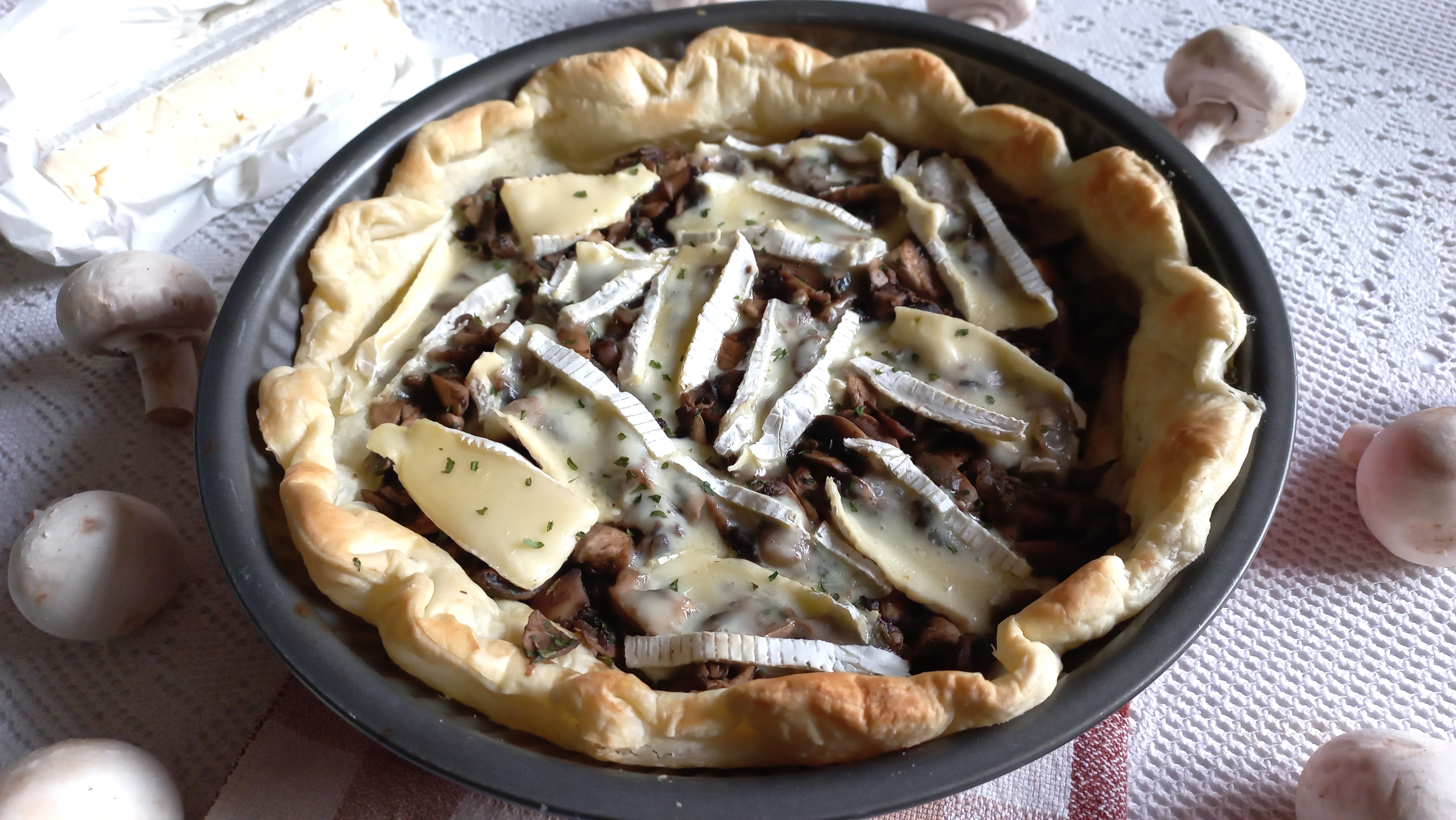 Tarte Parisienne Au Brie (Recette de Laurent Mariotte)