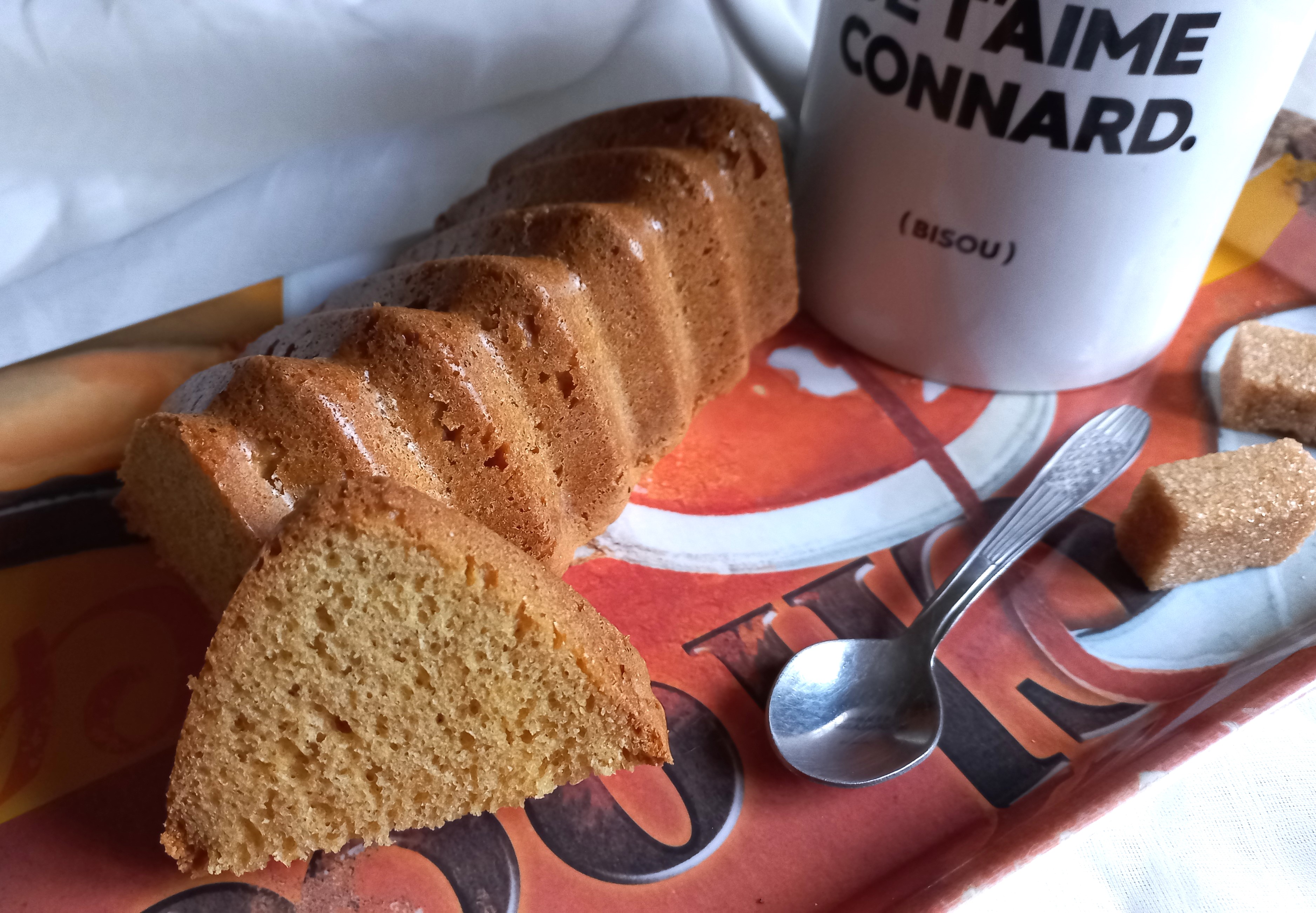 Cake façon madeleine (recette facile et rapide)