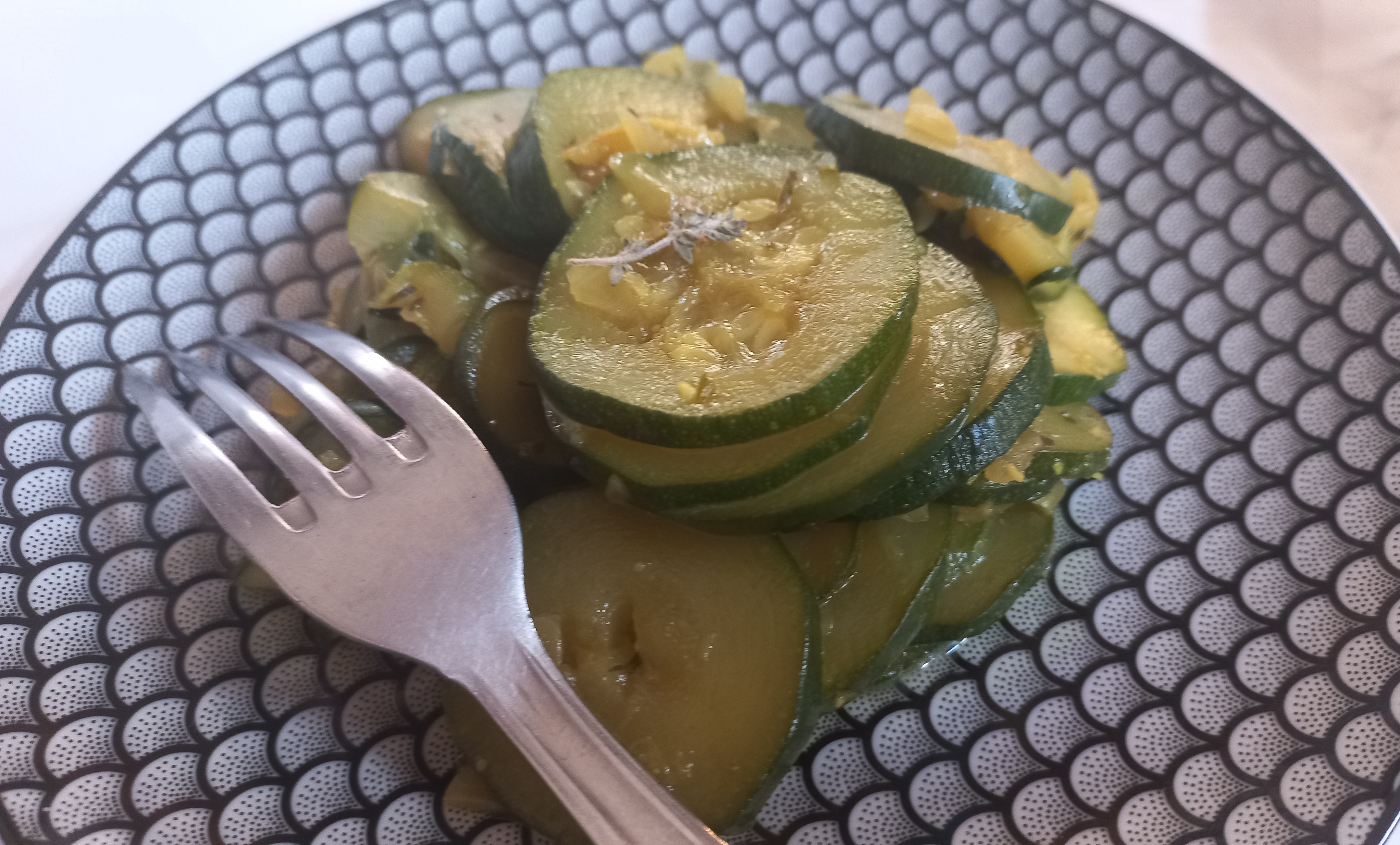 Cari de courgettes (cuisine réunionnaise et mauricienne)