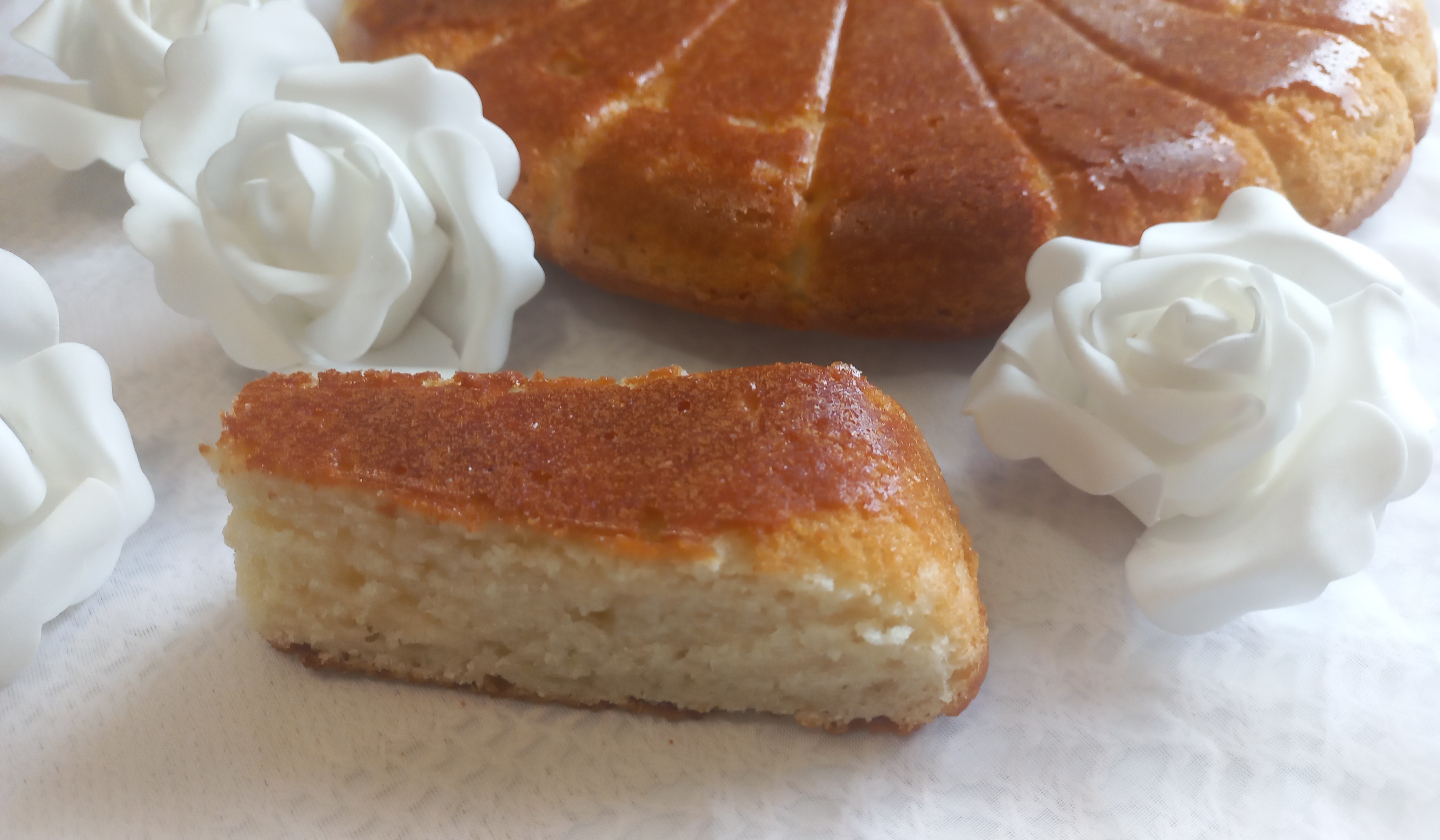 Gâteau au Skyr et à l&rsquo;huile d&rsquo;olive Allégé et Moelleux