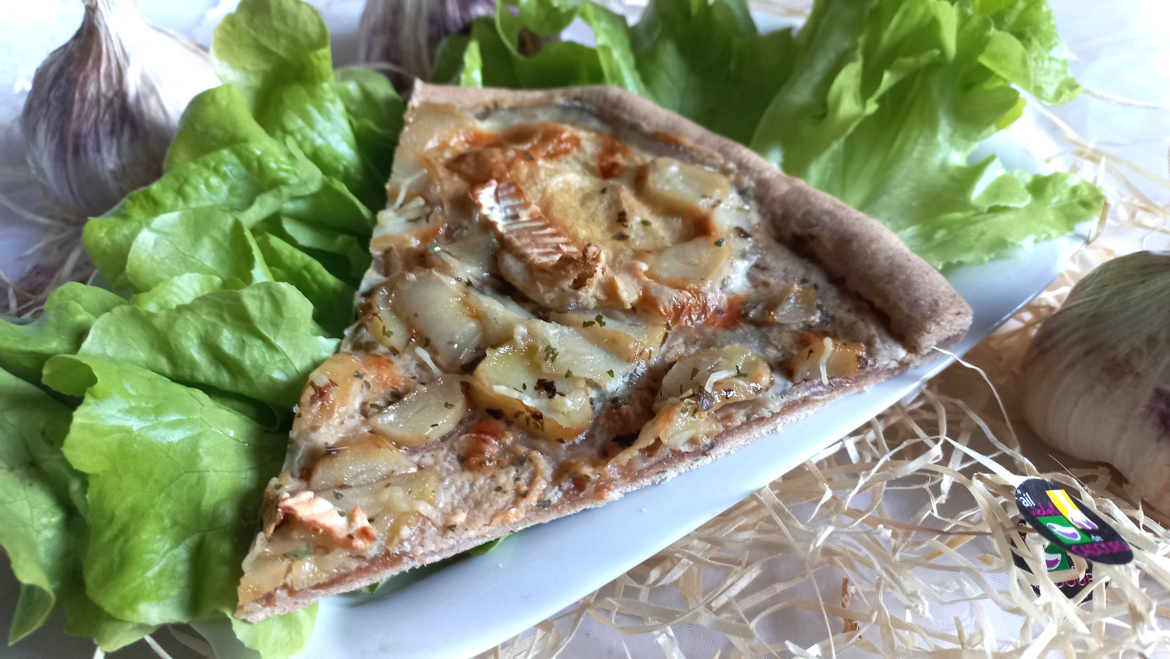 Tarte à l&rsquo;Ail Violet de Cadours : La Tarte Flambée Réinventée