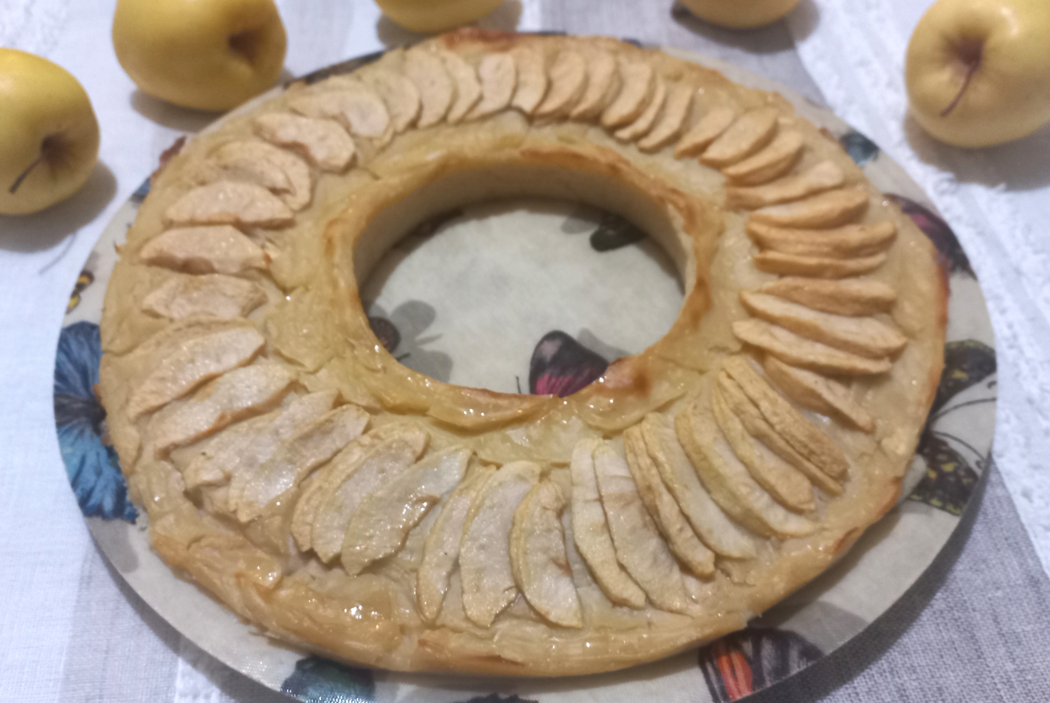 Flan pâtissier sans pâte aux pommes : fondant et fruité