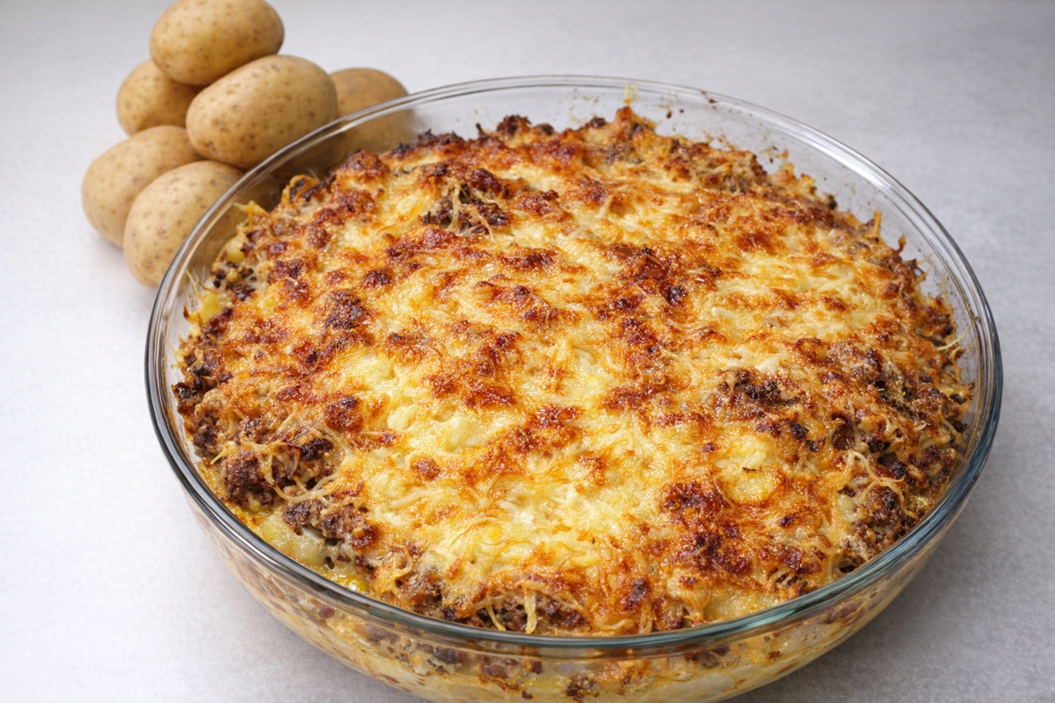 Gratin de pommes de terre à l’andouillette : recette familiale d’hiver savoureuse et réconfortante