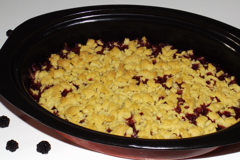 Crumble aux mûres maison : la recette inratable