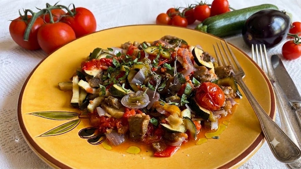 Escalivade de légumes du soleil : la recette catalane de Laurent Mariotte